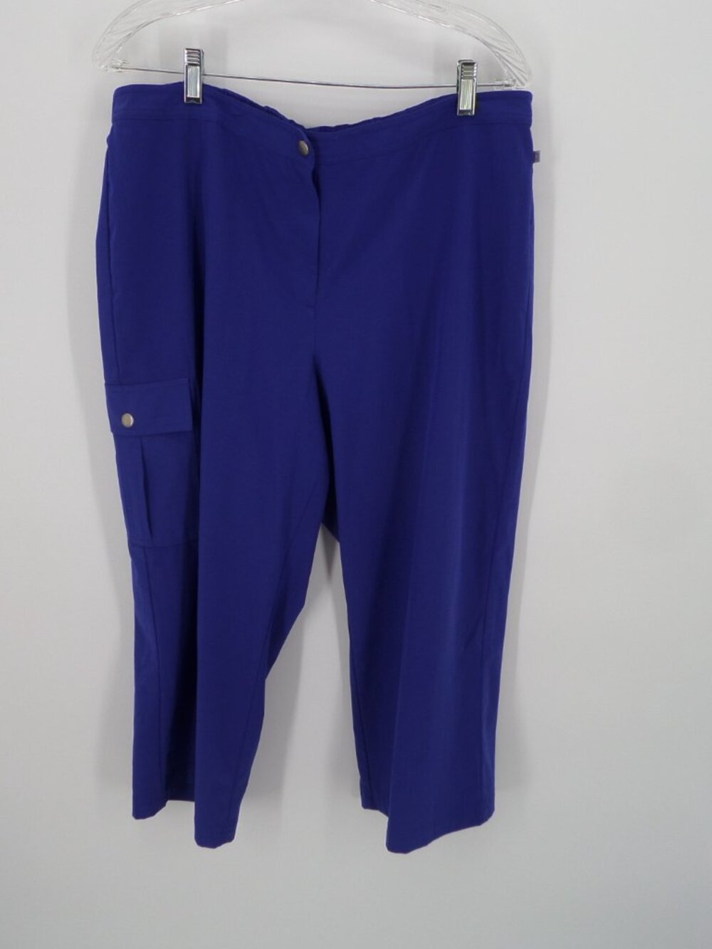 Chico's Zenergy Women's Fall Purple Capris Pants Size 3 US 16